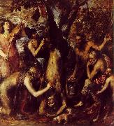 TIZIANO Vecellio The Flaying of Marsyas ar oil painting
